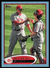 2012 Topps Update Blue Alfredo Simon Cincinnati Reds #US61