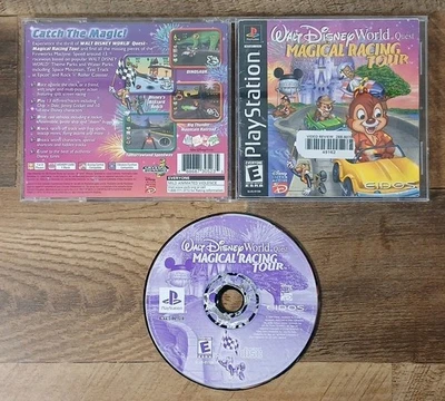Walt Disney World Quest: Magical Racing Tour (Sony PlayStation 1, 2000) PS1 CIB - Image 1 of 3