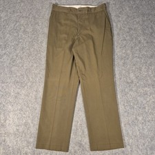 Vintage Big Mac JCPenney Pants Mens 32x29 Brown Trousers 70s 80s Scovill Zipper