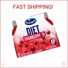Ocean Spray Juice Drink 10 Ounce Bottle Pack of, Diet Cranberry, 60 Fl Oz, Pack