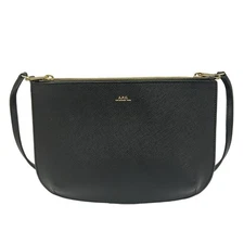 A.P.C. Woman Shoulder Bag - Pxbjq-F61404 Black Crossbody/Mini Leather Limited Ed