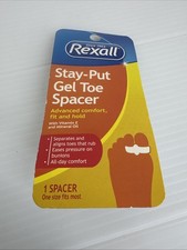 Single Pack Silicone Gel Bunion Corrector Toe Separator Spacer Pain Relief