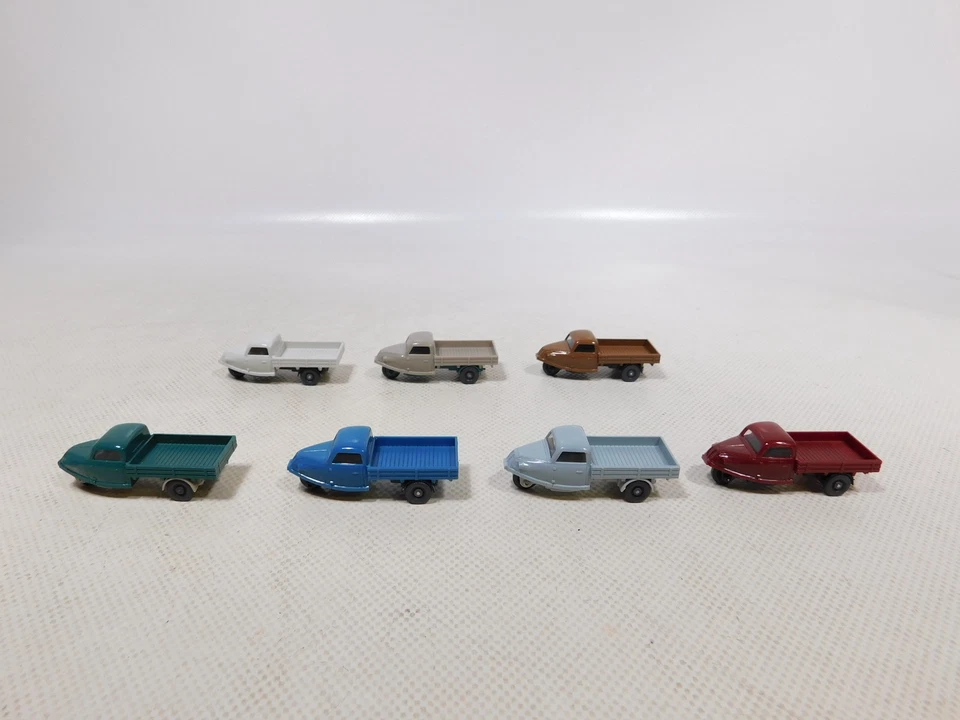 Mint 1:87 H0 7X Modello Dreirad Goli Goliath 330 250 Molto Buono #EG698-0,5 - Immagine 2 di 4