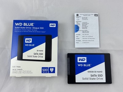 WD Blue WDS500G2B0A 500GB 3D NAND SATA III SSD 560MB/s 2.5''