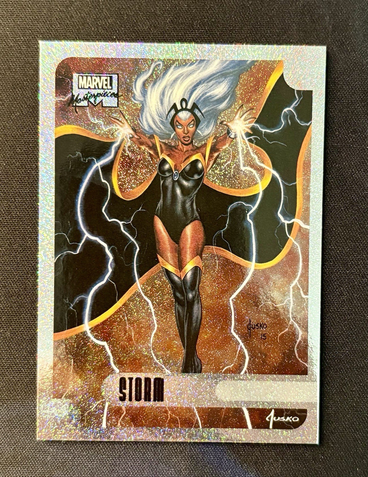 2016 Upper Deck Marvel Masterpieces Holofoil Storm #7