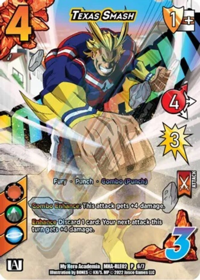 1X-Texas Smash (Promo)-MHAPR: My Hero Academia Promos (Retro
