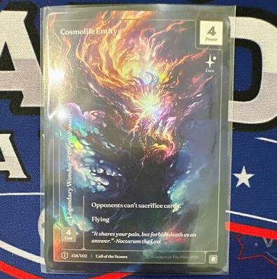Wonders of the First Cosmohic Entity 158/402 Call of the Stones Rare 1st Foil