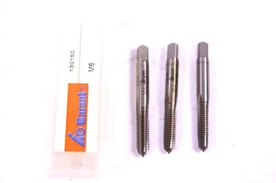 GARANT Hand-Gewindebohrer Satz 3-Gang Unbeschichtet 130150 M6 ISO 2 6H - Bild 1 von 2