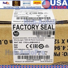 Allen-Bradley MicroLogix 1200 40 Point Controller 1762-L40BWAR US Free Tax