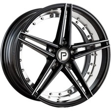 Pinnacle Savage 20x8.5 5x4.5 35mm Blackmachined Undercut Wheel Rim 20 Inch