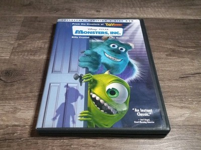 Monsters, Inc. (Two-Disc Collector's Edition) Preowned Cleaned Free Shipping 