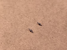 Lot Of 2 NOS Elgin 16s 861 NS Pocket Watch Balance Staffs-Parts/Spares