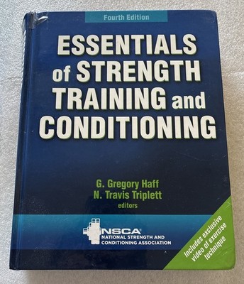Essentials of Strength Training and Conditioning by NSCA 4th Edition 2016