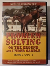 Problem Solving on the Ground & Under Saddle DVD 4 Disk Clinton Anderson Great 