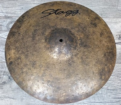 STAGG Black Metal-Serie 16'' Rock Crash Natural B20 Bronze handhammered  TOPDEAL