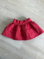 Osh Kosh B  gosh Little Girl  s Red Ruffle Pull-On Skirt Sz 2T