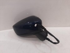 MAZDA 3 SE NAV MK3 2013-2019 Hatch Blue Right Drivers Side Door Wing Mirror OEM