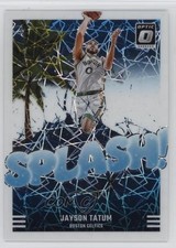 2024-25 Panini Donruss Optic Splash! White Velocity Prizm 56/59 Jayson Tatum #11
