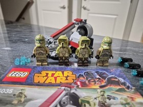 100% Complete LEGO Star Wars 75035 Kashyyyk Troopers Battlepack W/instructions 