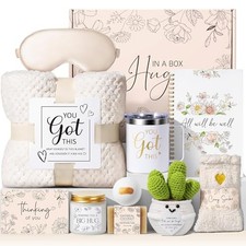 Get Well Soon Gifts Baskets for Women Self Care Gifts, Spa Care Package After