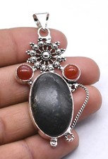 Agate Other Natural Gemstone Pendant Jewelry 3" Z 96