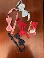 5 Men’s Clip On Bow Ties