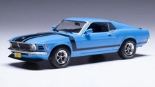 IXOMODELS,FORD Mustang Boss 302 1970 Blue, 1/43, IXOCLC569