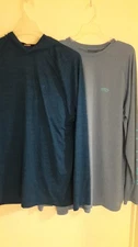 Aftco Hurley fishing shirts mens XL blue
