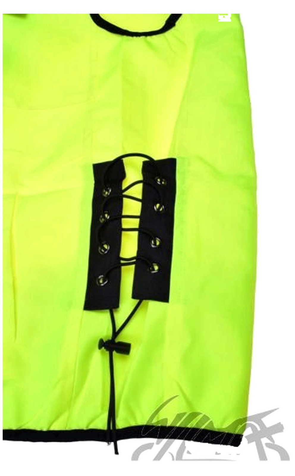 Gilet de sécurité réfléchissant sans manche Leoshi S-M pour cycliste et motard