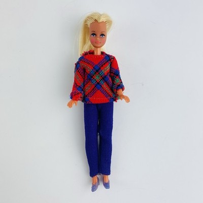 Vintage 70er Jahre Palitoy Pippa Puppe BRITT schöne blondhaarige Rarität