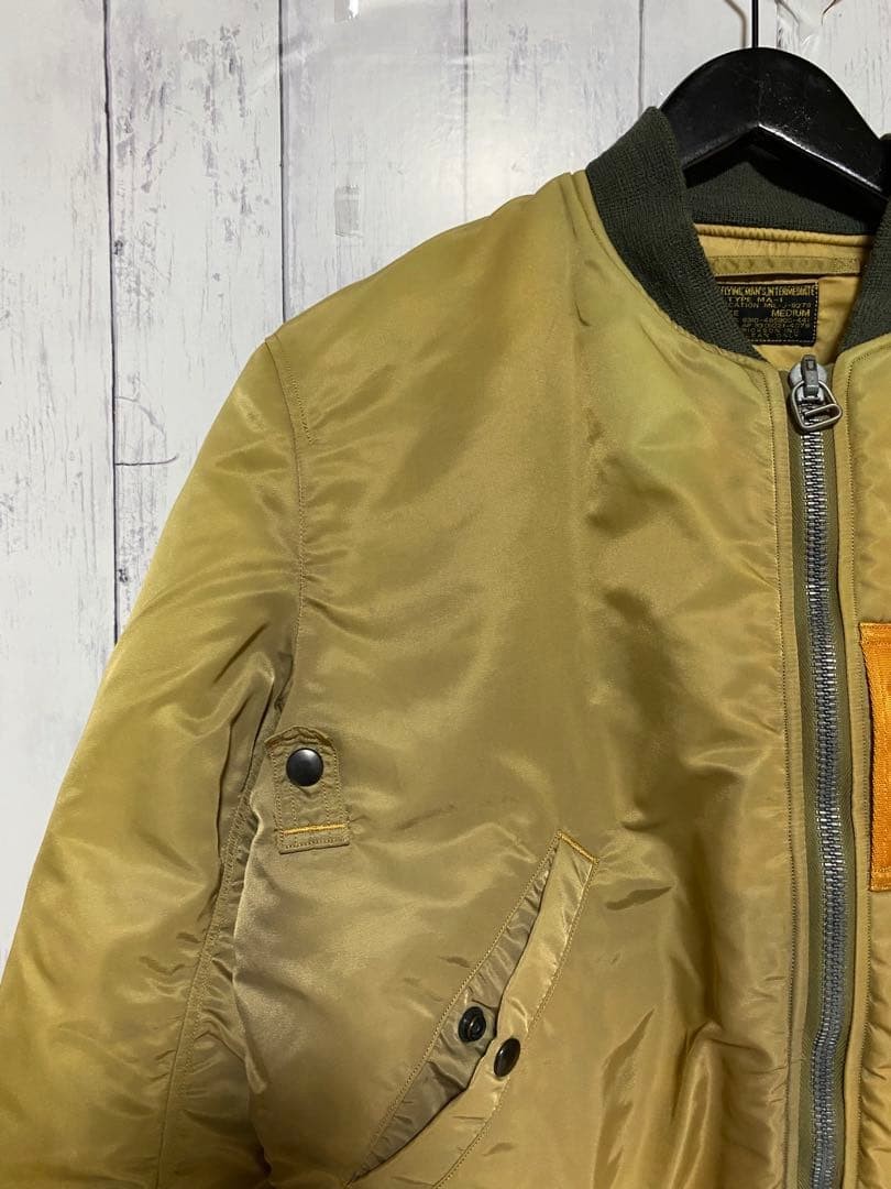 Buzz Ricksons Rickson'S Ma-1 Flight Jacket Initial - image 2