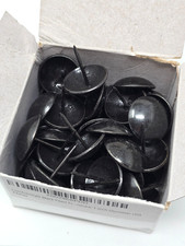 Premium Upholstery Tacks Black Pearl Nailhead Decorative Furniture 7/8" x 1" 45e