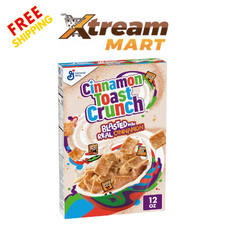 Cinnamon Toast Crunch Breakfast Cereal, Crispy Cinnamon Cereal 12 oz