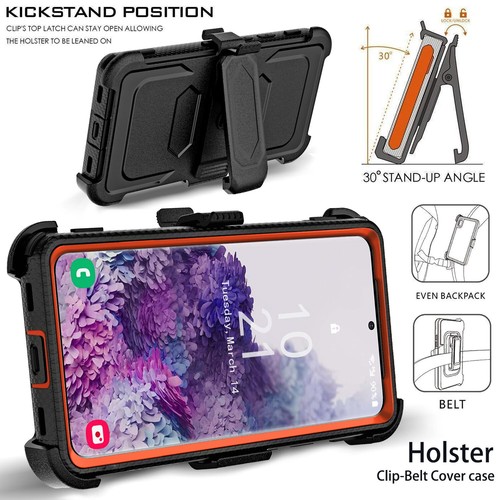 For Samsung Galaxy S20 S21 S22 S23 FE S24 S25+ Case Clip Shockproof Phone Cover - Picture 6 of 93