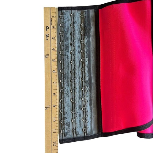 Sport Thermal Waist Cincher Size XL Fucsia / Fuchsia / Hot Pink Style 1330 - Picture 11 of 18