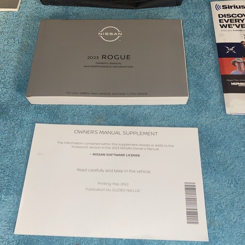 2023 Nissan Rogue OEM Owner’s Manual Set W/Factory Case-(Pre-Owned) - Picture 4 of 16