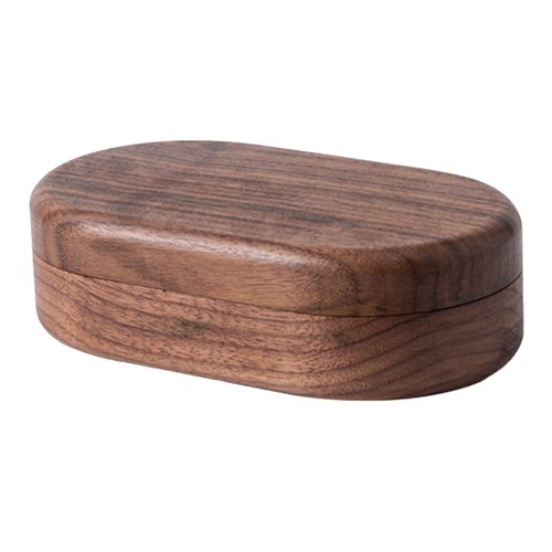 3 PCS Schmuckschatulle Aus Massivem Holz Kleines Schmuck-Reiseetui - Bild 11 von 12