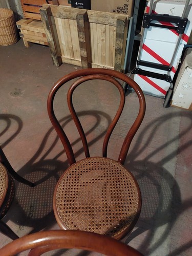 6 SEDIE tipo Vienna Thonet Jacob & Joseph KOHN Wien In Ottime Condizioni - Foto 4 di 11