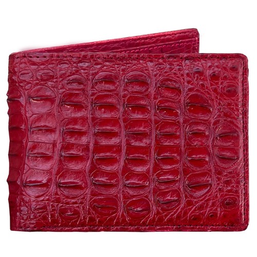 Real Crocodile/Ostrich Bifold Leather Wallet Men's Credit Card Wallet RFID Block - Picture 47 of 141