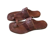 Hand Made Hippie Water Buffalo Leather Sandals - UNISEX - Sizes 5-13 (See Chart)