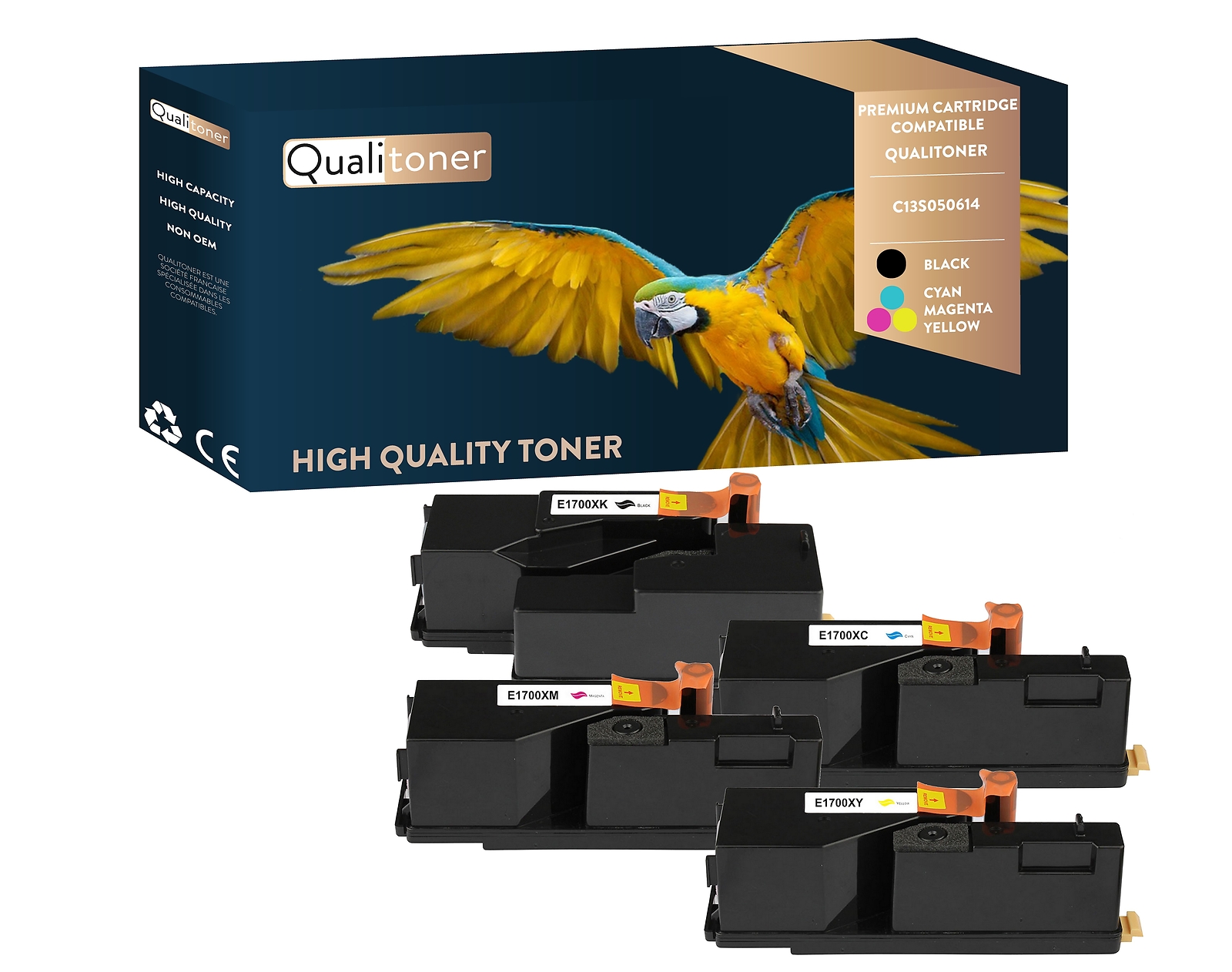 Toners EPSON C13S050614 idéal pour imprimer les dossiers de l'agence Qualitoner