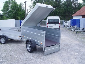 Pkw Anhänger geschlossen Kofferanhänger mit Deckel 750kg ...