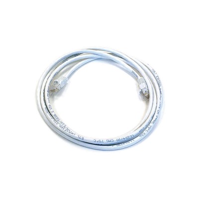 MONOPRICE 2306 Patch Cord,Cat 6,Booted,White,7.0 ft. 5VZN7