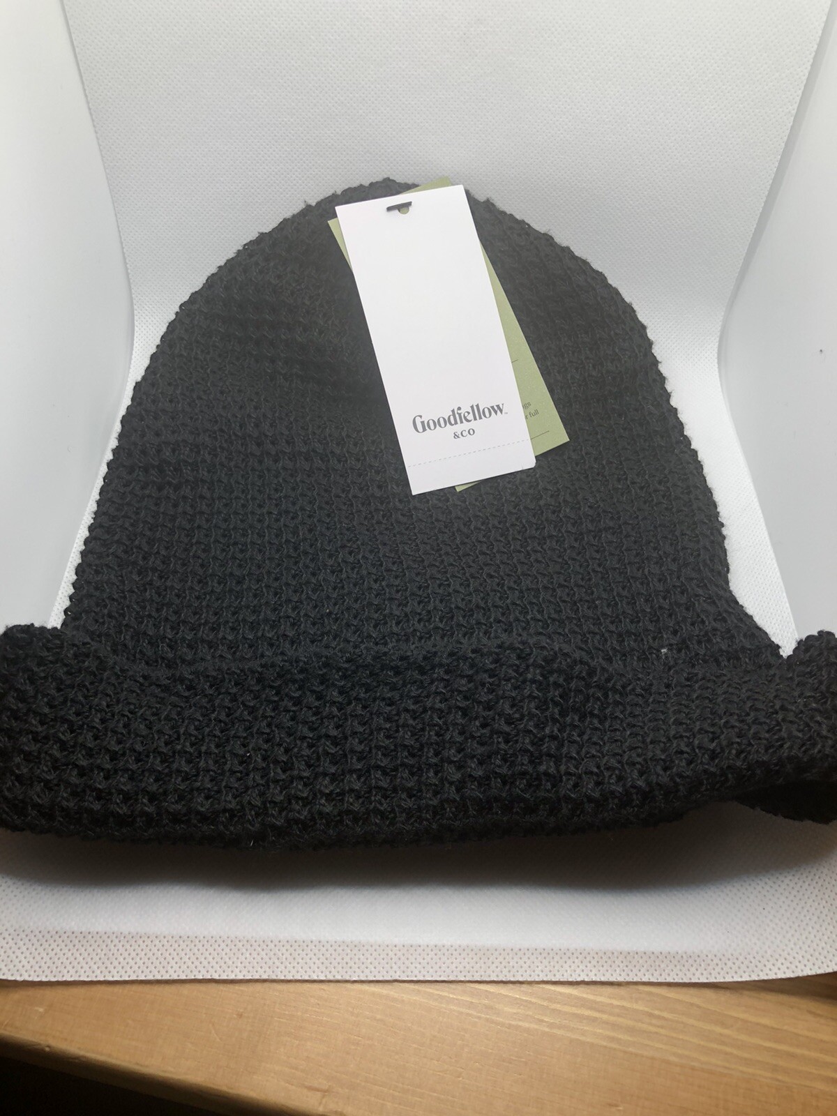 Brand New With Tags! Goodfellow & Co Black Winter Knit Hat (Beanie