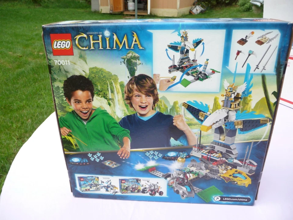 LEGO 70011 LEGENDS OF CHIMA EAGLES' CASTLE New Lennox Worriz Factory Sealed - Image 3 of 4