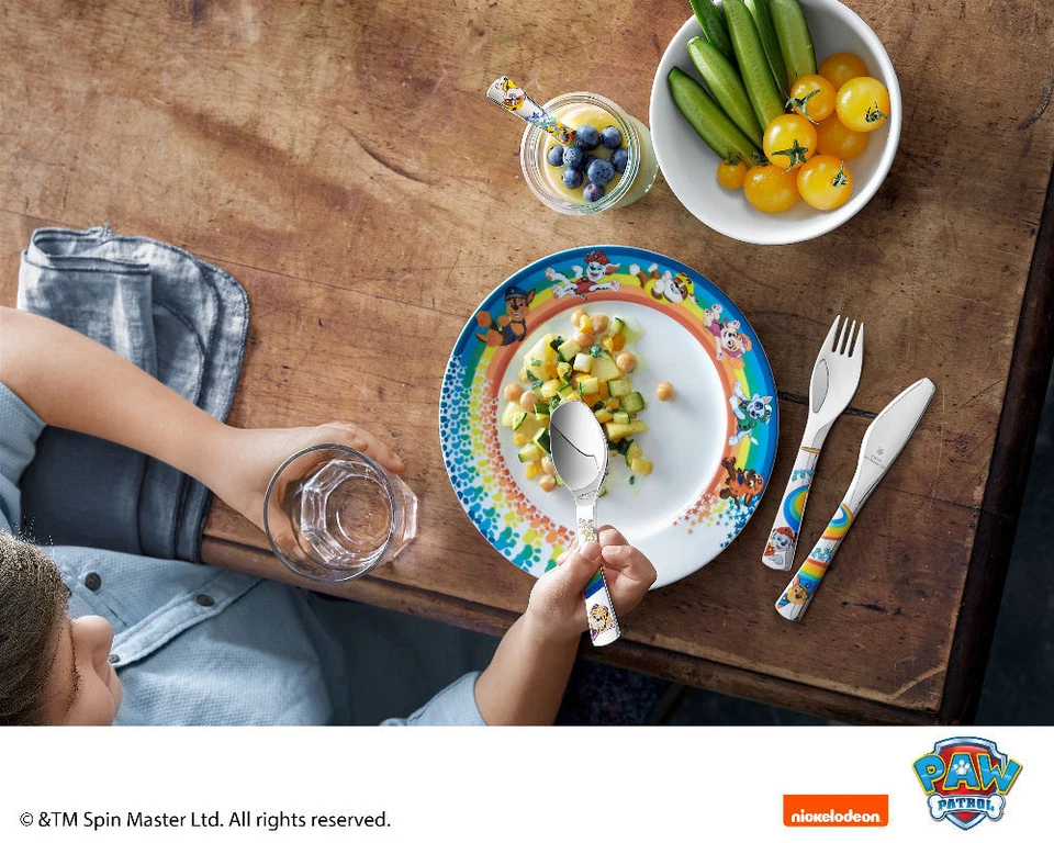 WMF Kinderset 6tlg. Paw Patrol Besteck Kindergeschirr Geschirr Geschenk Neu - Bild 4 von 4