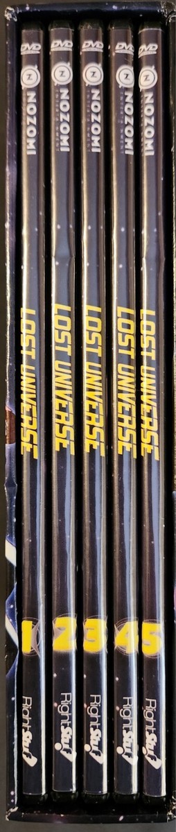 Lost Universe Complete Series - Anime 5 Disc DVD Box Set