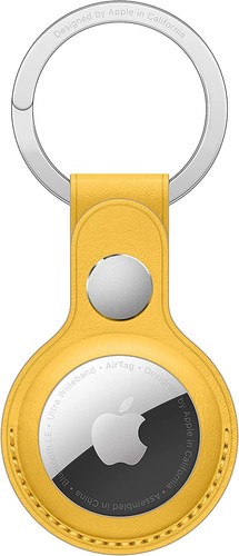 Apple AirTag Leather Key Ring - Meyer Lemon MM063ZM/A