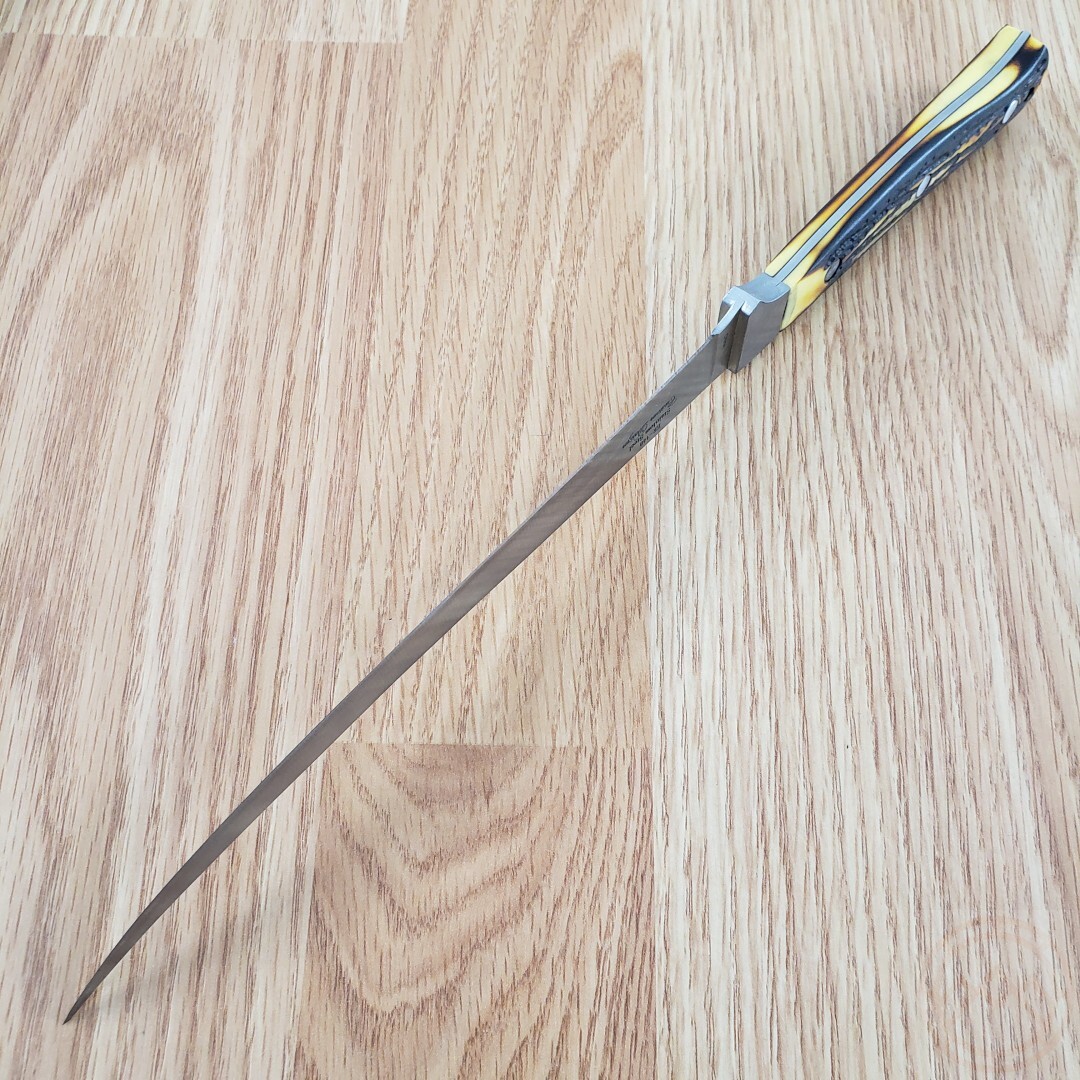 Elk Ridge Kitchen Knife 7.5" Satin Finish 3Cr13 Steel Fillet Blade POM Handle