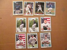 2010 Bowman Baseball Gold Insert Lot of 45 w/rookies